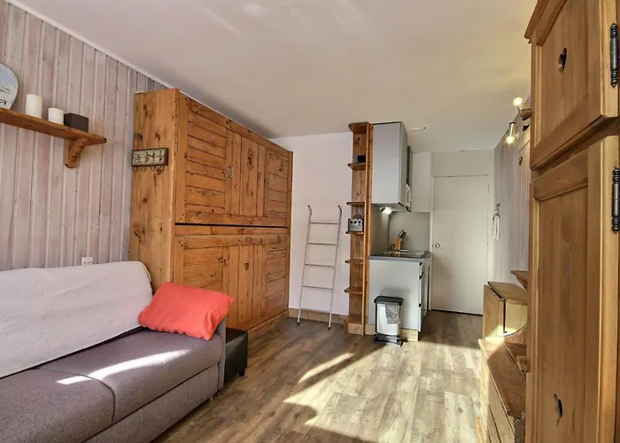 Apartment Skis Aux Pieds Pour 3 Pers., Renove Et Accessible, Ideal Plagne Centre - Fr-1-455-128 La Plagne